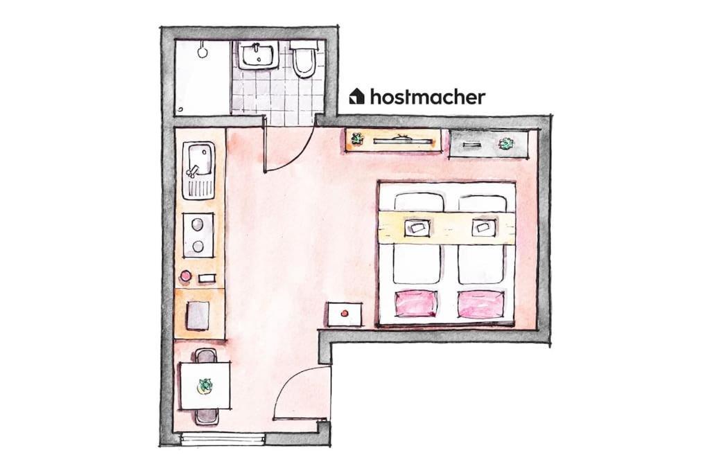 Chic Studio By City Center By Hm Wiedeń Zewnętrze zdjęcie